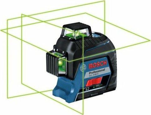 Bosch Laser płaszczyznowy GLL 3-80 G zielony 120 m