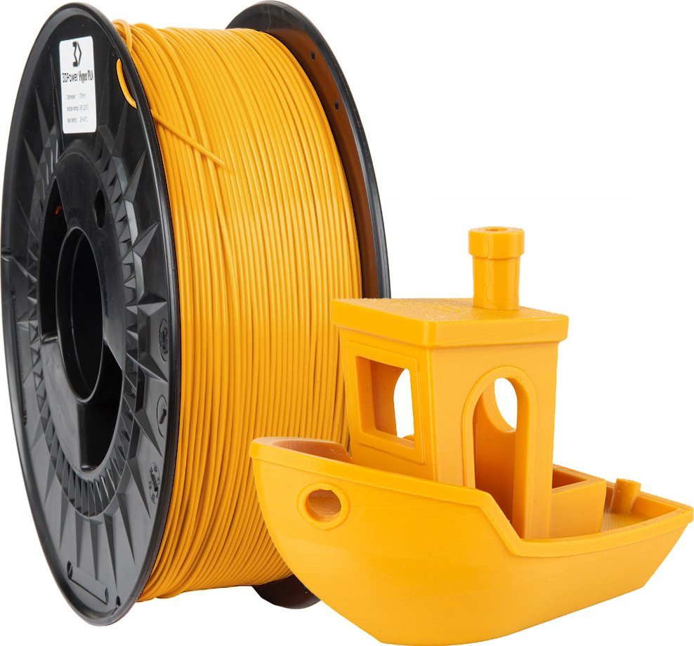 3DPower Filament 3DPower Hyper PLA 1.75mm Amber Yellow 1kg