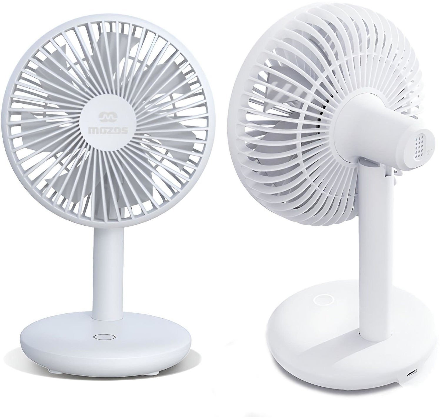 Wentylator Mozos bezprzewodowy z akumulatorem FS02 biały