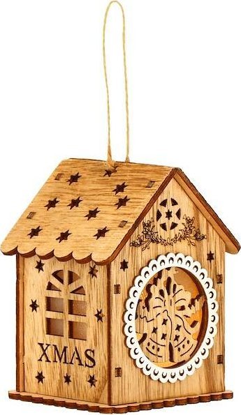 Dekoracja świąteczna Springos domek