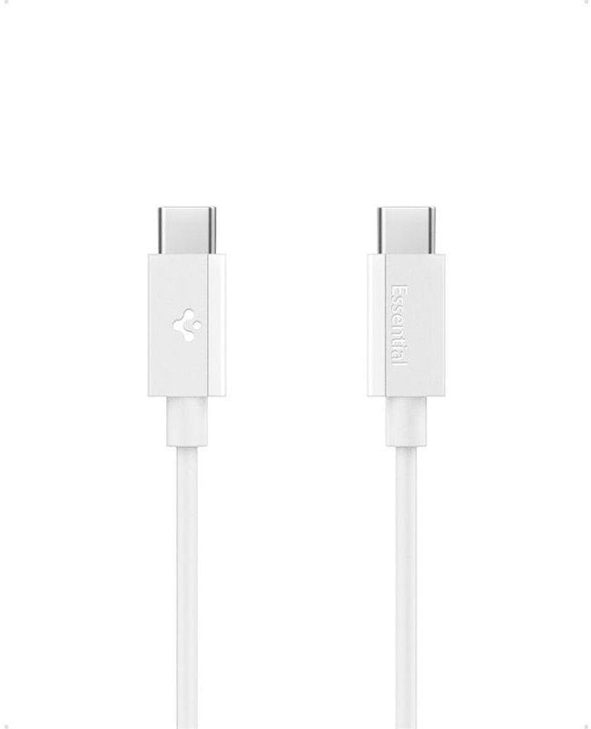 Kabel USB Spigen USB-C - USB-C 1m Biały (ACA08717)