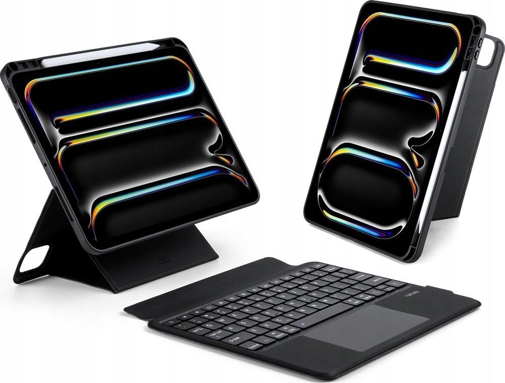 Dux Ducis DUX DUCIS etui DK składane z klawiaturą bezprzewodową do iPad Pro 11 (2024) czarne