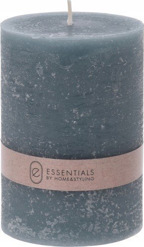 Koopman Świeca woskowa niebieska bezzapachowa 10 x 7 cm