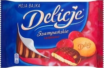 Delicje Szampańskie Wiśniowe 294g