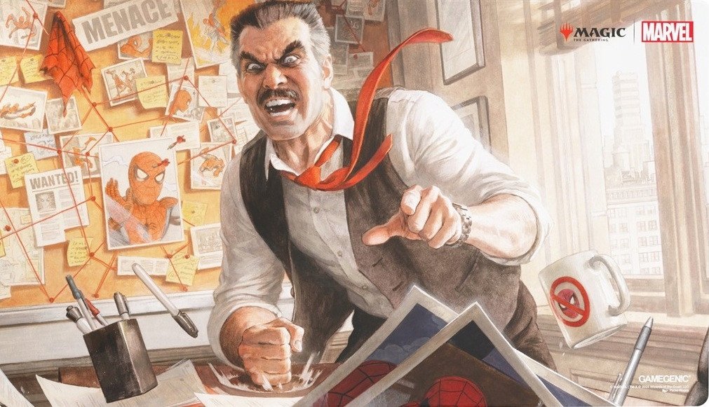 Gamegenic: Magic the Gathering - Marvel's Spider-Man - Prime Playmat - J. Jonah Jameson