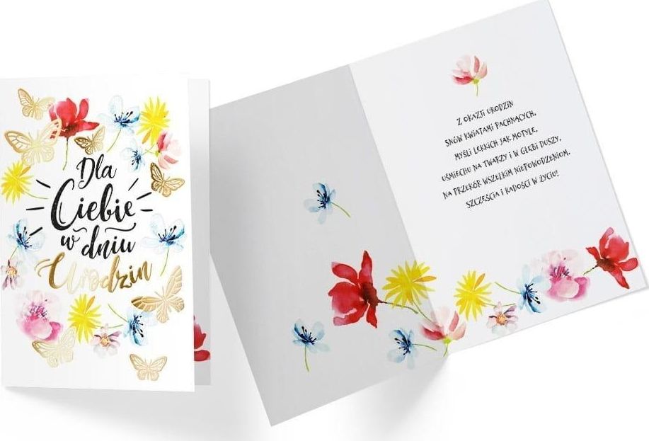 KUKARTKA Karnet B6 PR-246 Urodziny