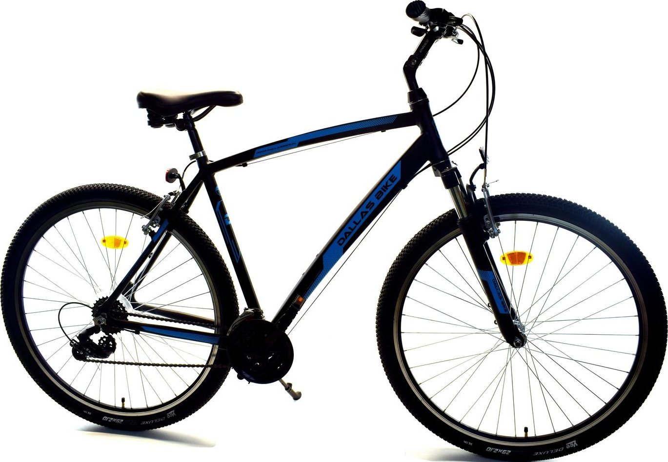Rower Dallas MTB 29" 21spd - czarny z niebieskim
