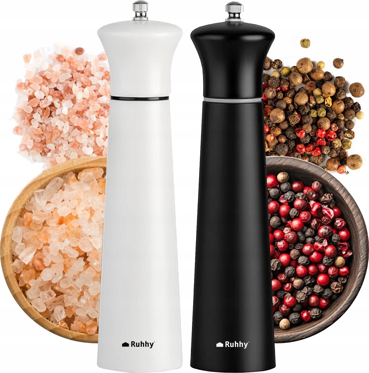 Młynek do przypraw Ruhhy Młynek ręczny- 2szt. Ruhhy 24721