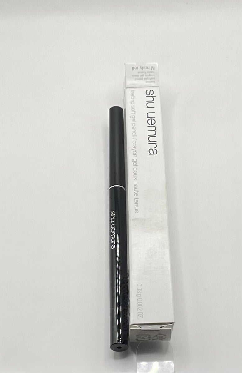 Shu Uemura, M Rusty Red Gel Pencil, Gel, Smudge-Proof, Gel Pencil Eyeliner, N/A, Rusty Red, 0.08 g For Women