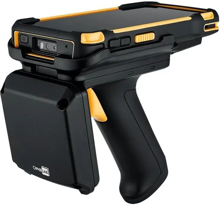 Czytnik RFID UHF do CipherLab RS38 / 865-868 MHz / zasilacz / akumulator / osłona gumowa