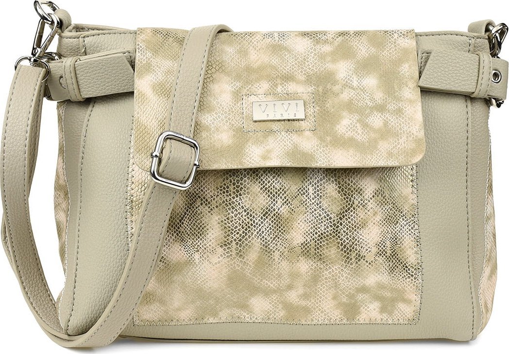 Vivi Paris Torebka Damska na Ramię Vivi Paris Szara