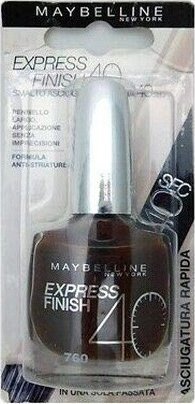 Maybelline Maybelline, Express Finish 40 Seconds, Nail Polish, Nr. 760, Brown Frost, 10 ml For Women