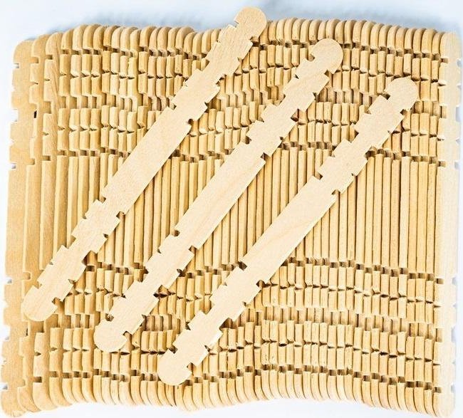 FANDY Patyczki kreatywne Natural konstrukcyjne 50szt