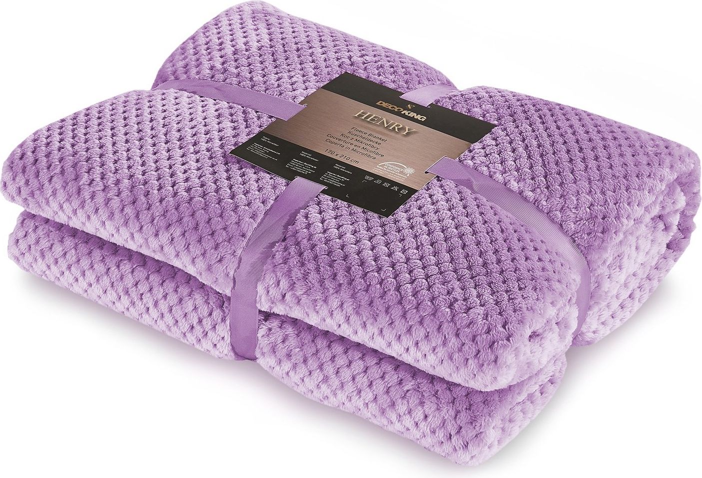 Decoking Koc Henry liliowy r. 70x150cm