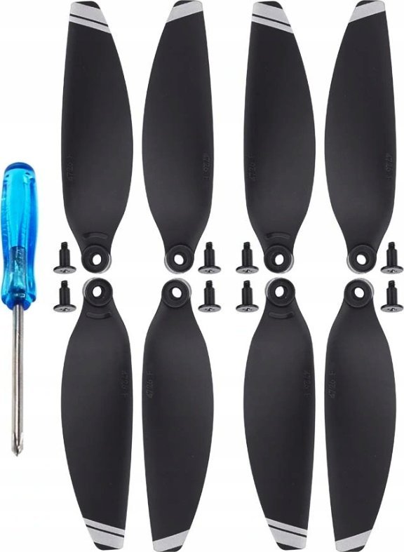 BRDRC ŚMIGŁA DO DRONA DJI MAVIC MINI 4726 SILVER 8 SZTUK