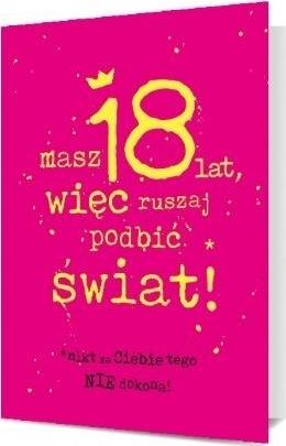 Pan Dragon Karnet Osiemnastka K. B6-1890