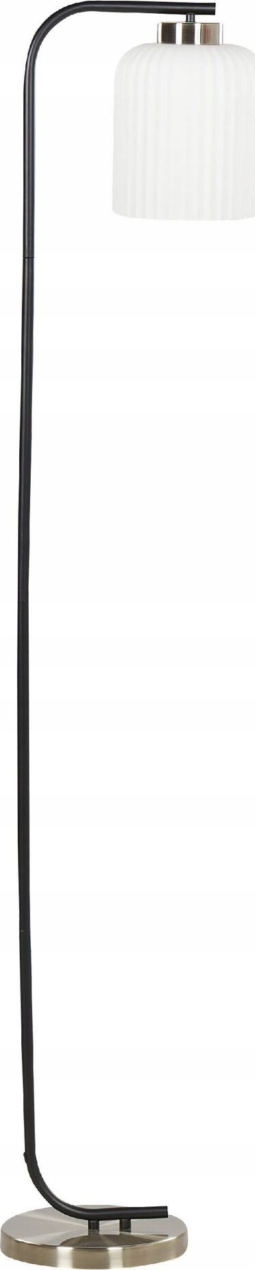 Lampa podłogowa Beliani Lampa podłogowa metalowa mosiężna CAUDELO