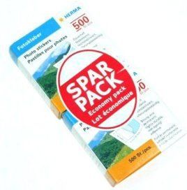 Herma Podklejki do zdjęć 2x500 sztuk 1075