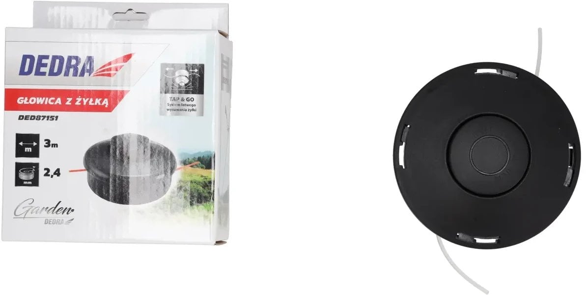 Głowica z żyłką do kosy spalinowej