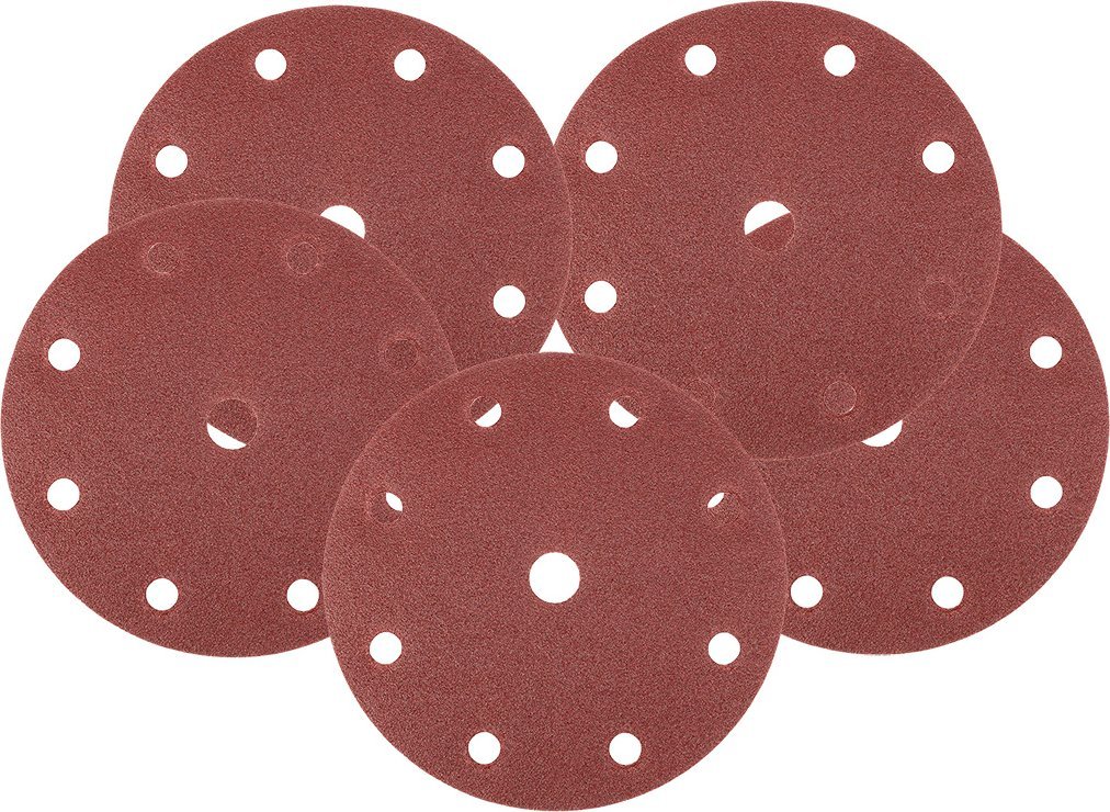 Neo Krążki ścierne 150 mm, P40, 5 szt., z 9 otworami do 04-721