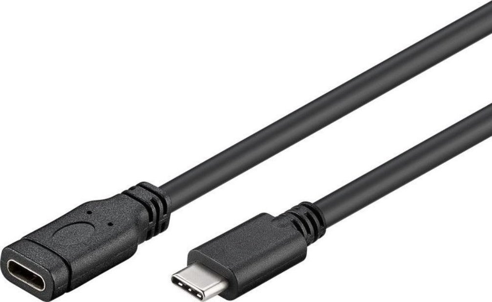 Kabel USB PremiumCord USB-C - USB-C 2 m Czarny (ku31mf2)