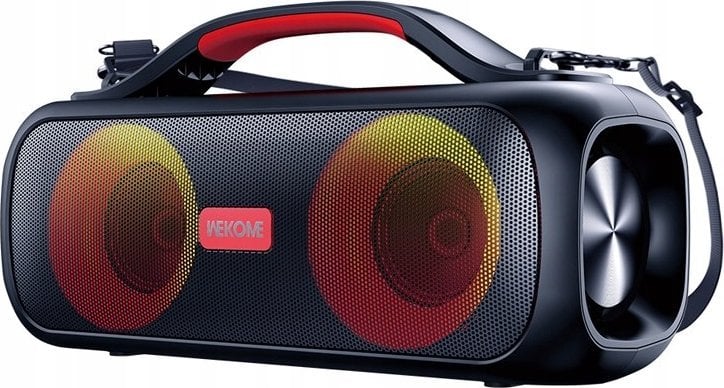 Głośnik Wekome Przenony bezprzewodowy głonik Bluetooth V5.0 30W RGB LED