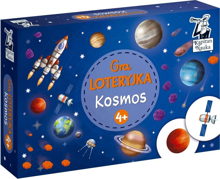 Edgard Kapitan Nauka Gra Loteryjka Kosmos 4+ GR0469