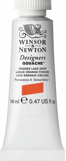 Designers Gouache 14ml Orange Lake Deep 452