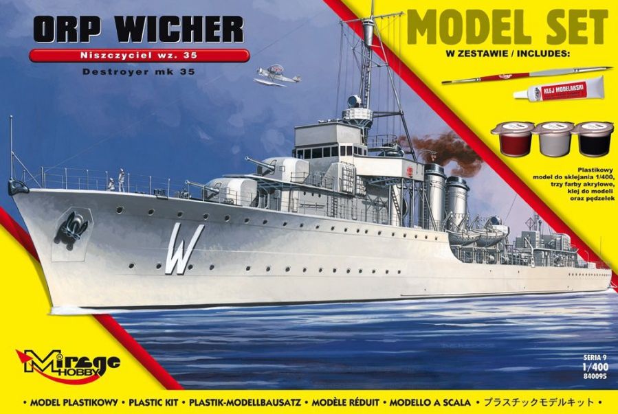 Mirage ORP 'WICHER' – wz.35 [Polski Niszczyciel II WŚ] (MI/840095)