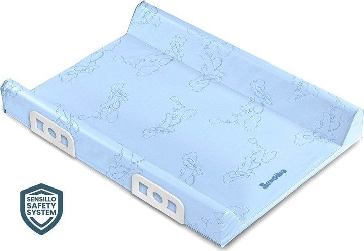 Sensillo PRZEWIJAK USZTYWNIANY SAFETY SYSTEM 70 CM – TRAVEL - SAMOLOTY NIEBIESKI