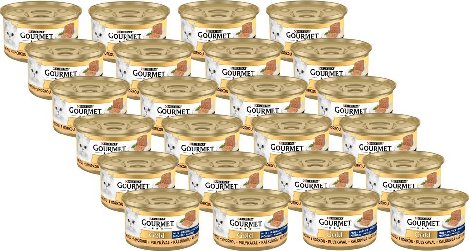 Purina Purina Gourmet Gold mus z indykiem 24x85g