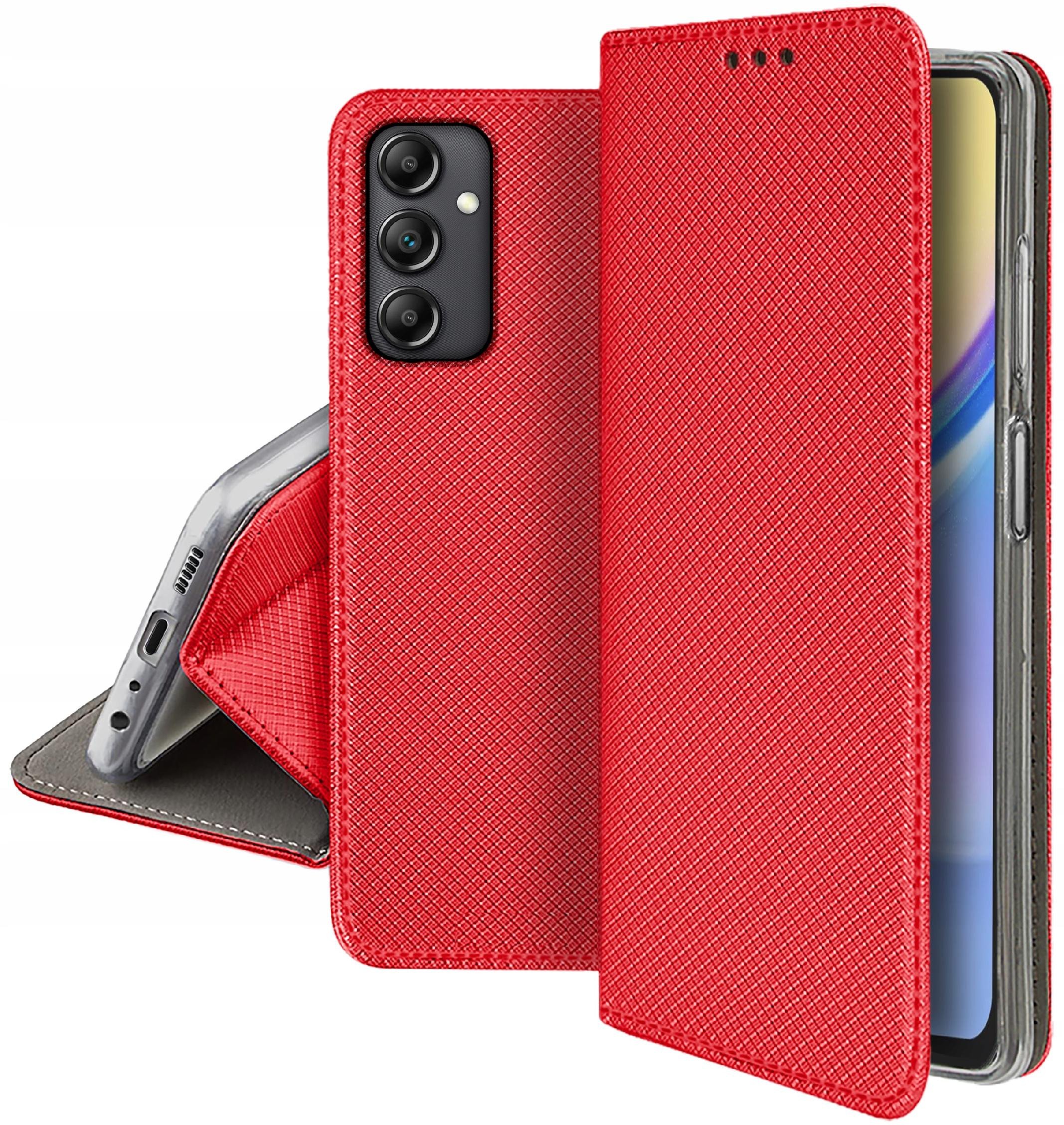 Etui do Samsung Galaxy A25 5G SMART MAGNET CASE PORTFEL + SZKŁO 9H