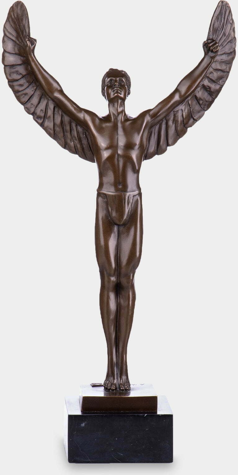 rzezbyzbrazu Młody Ikar Rzeźba z Brązu