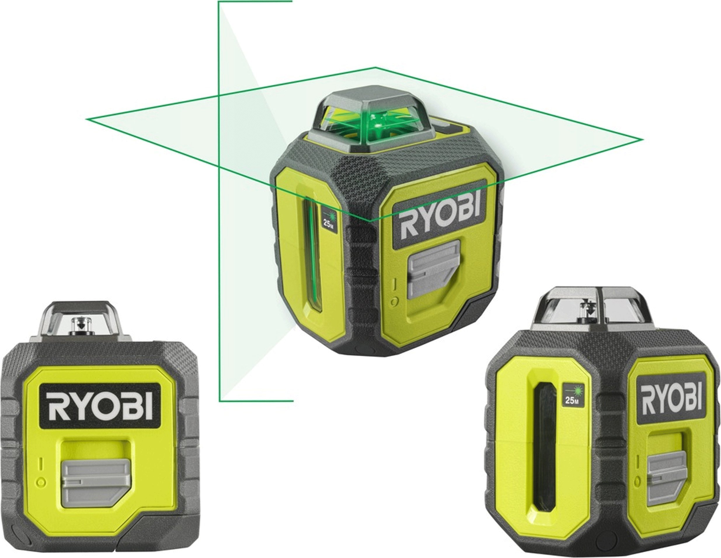 Osram Ryobi Laser Krzyżowy Płaszczyznowy Zielony 360 RB360GLL