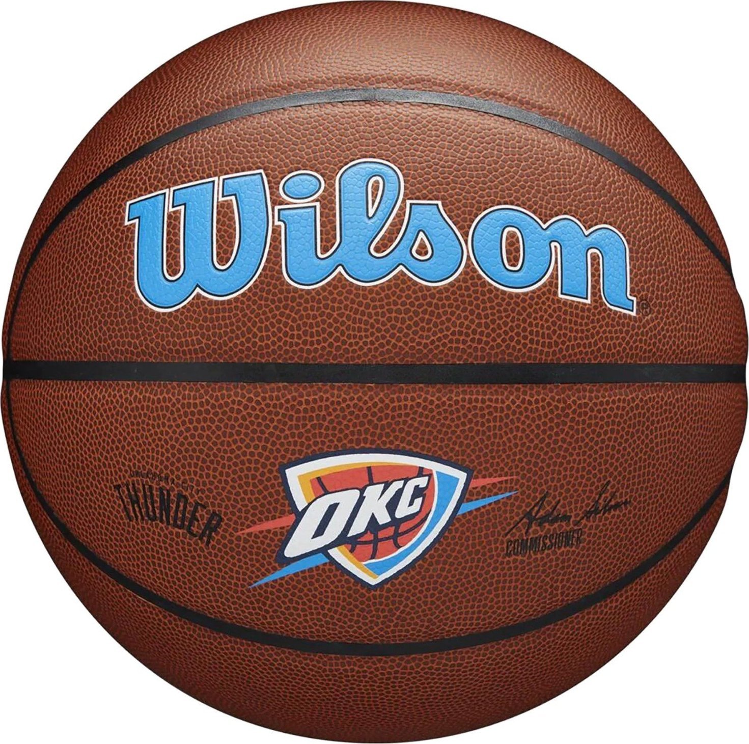 Wilson Wilson Team Alliance Oklahoma City Thunder Ball WTB3100XBOKC Brązowe 7