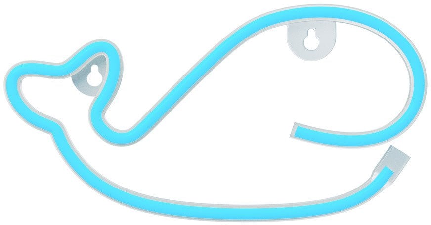 Neon LED WIELORYB niebieski Bat + USB FLNE19 Forever Light