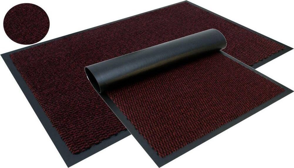 Kadax WYCIERACZKA DO BUTÓW CHŁONNA MATA WEJŚCIOWA ZONE 40X60CM CZERWONA