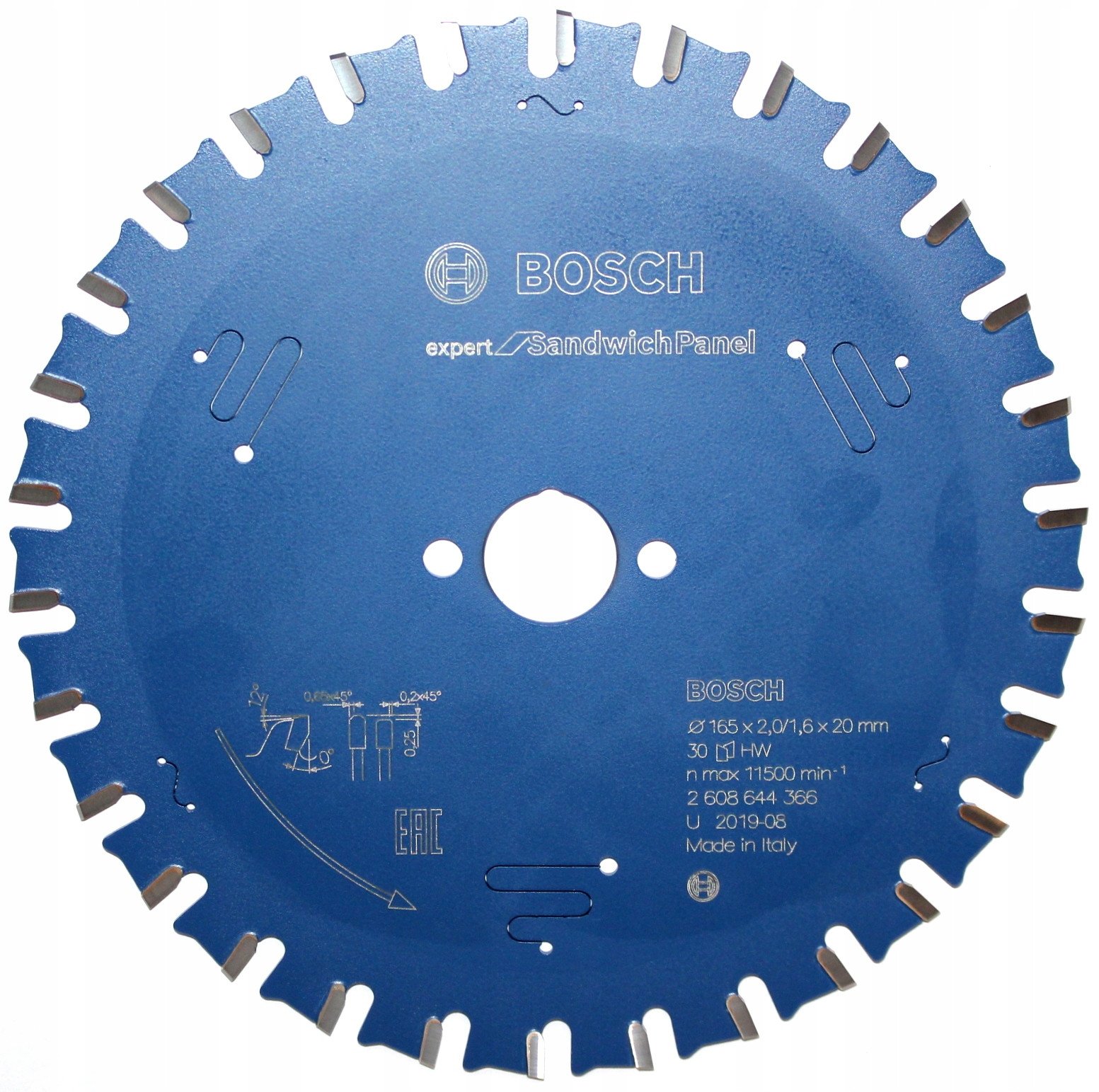 Circular Saw Blade EX SH H 165x20-30