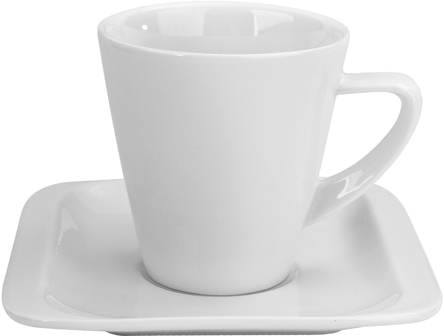 Komplet 2 filiżanek 250 ml + spodki Infinity