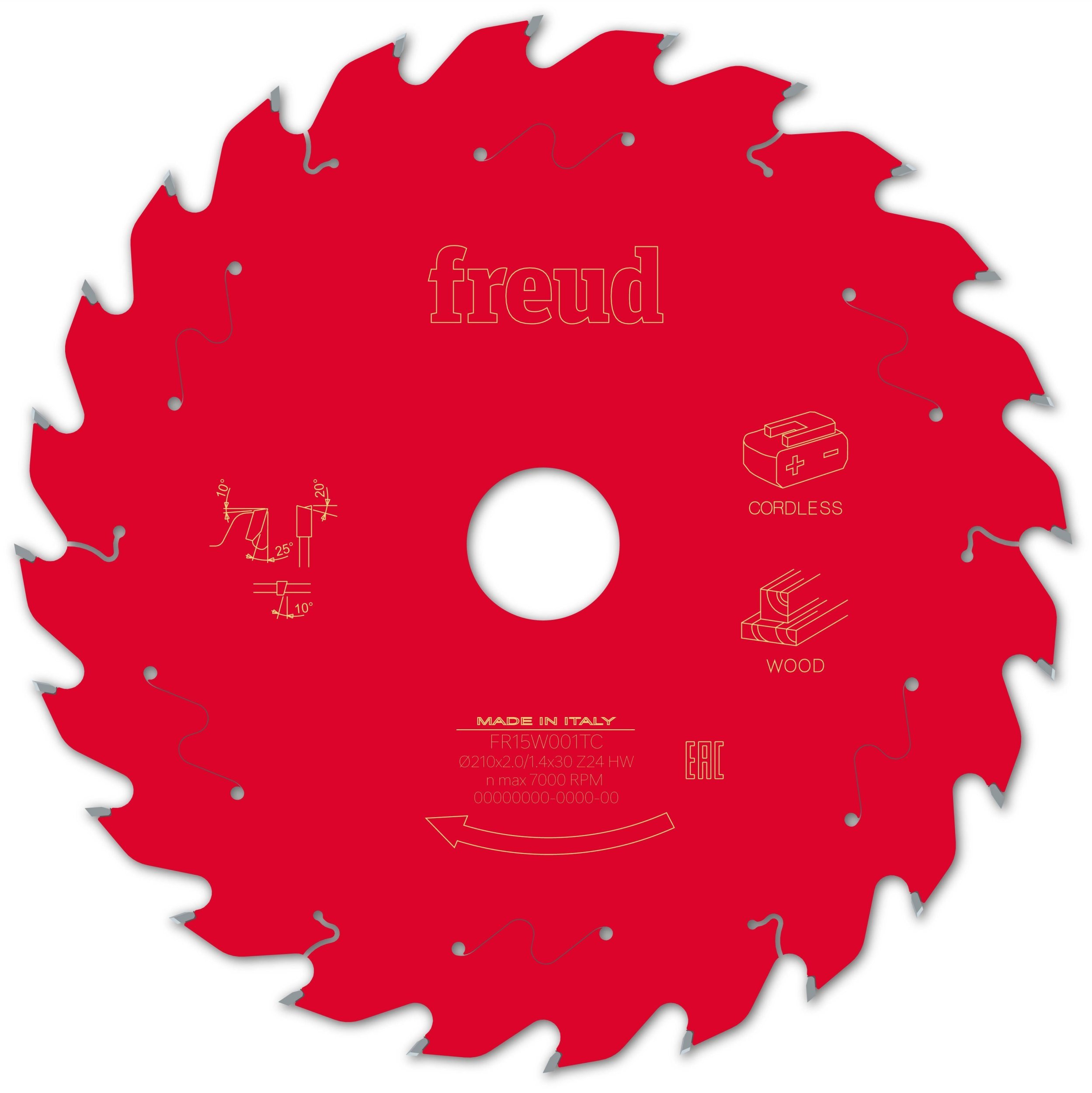 Tarcza Pil. FR15W001TC 210X2,0X30-24