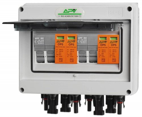 Rozdzielnica fotowoltaiczna PV 1000V DC MC4 32A - 2 stringi