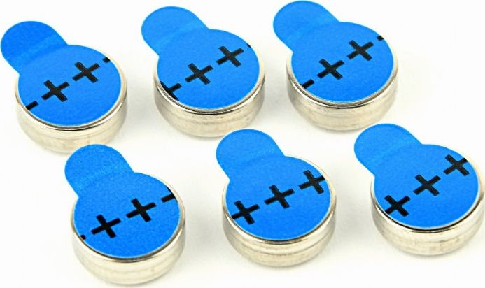 Gembird Bateria do aparatów słuchowych PR44 580mAh 6 szt.