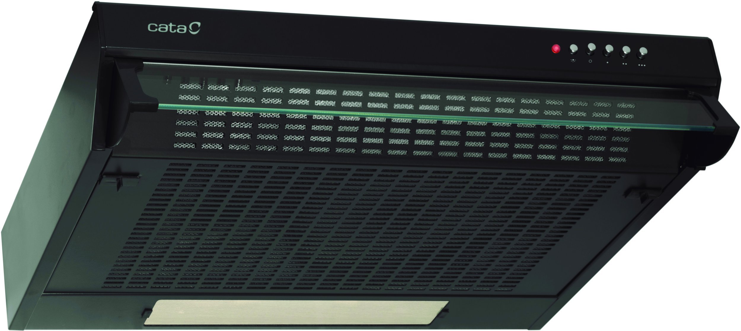 CATA CAMPANA Hood FK SLIM 6000 X, B, Plotis 60 cm, Max 350 m³/h, LED, Juodas | CATA