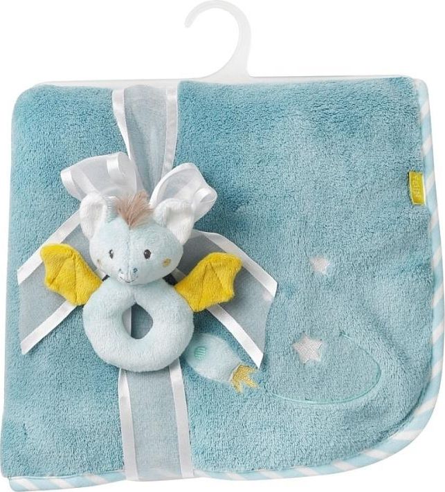 Fehn Kocyk z maskotką Nietoperz 13 cm