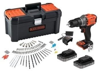 Wiertarko-wkrętarka 18V BCD383D2TA BLACK+DECKER