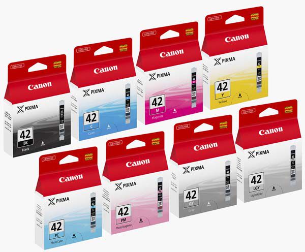 Tusz Canon CLI-42 Multi Pack (cyan, magenta, yellow, black, light gray, gray, photo magenta, photo cyan)