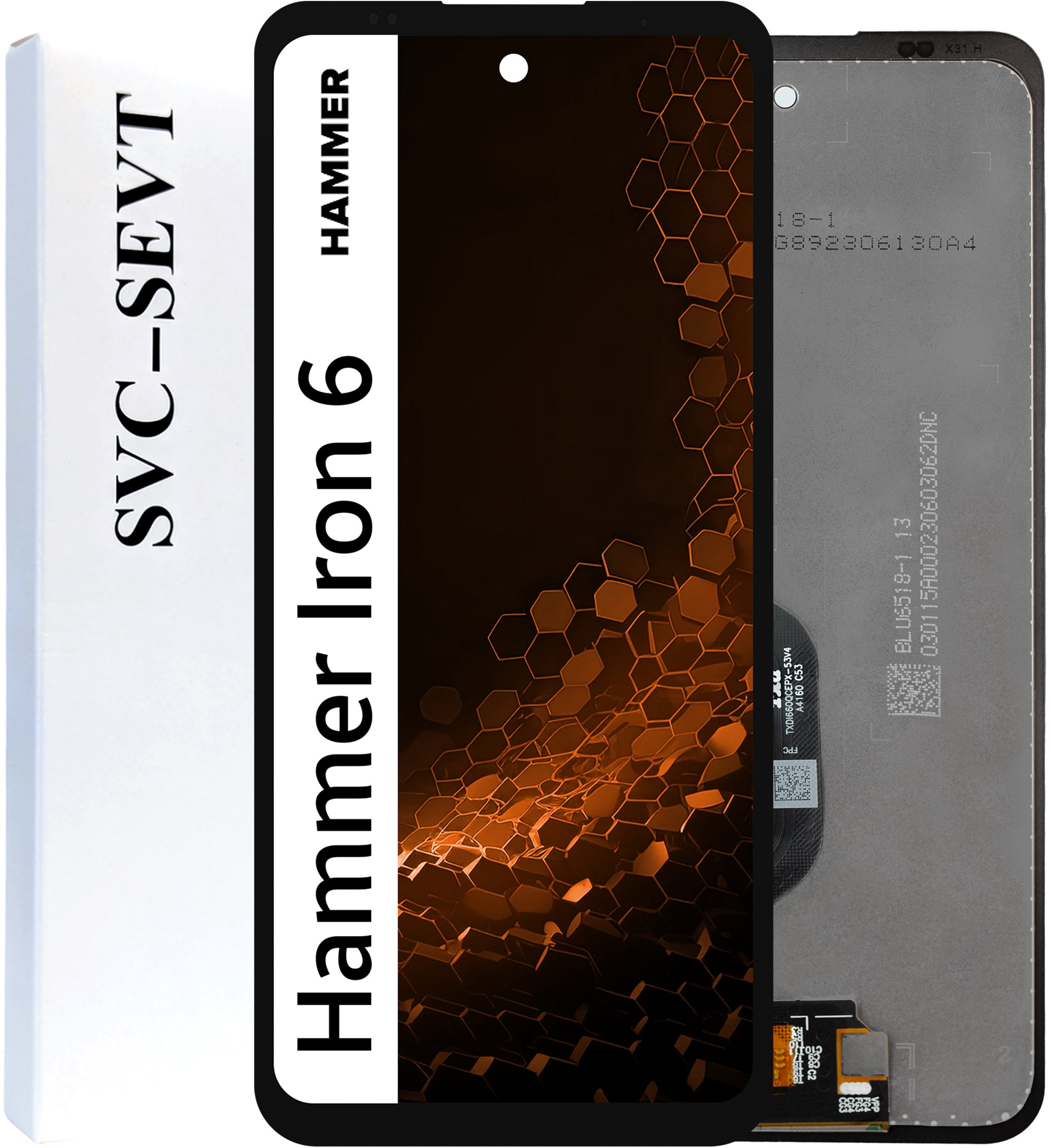 Bateria Zila Wyświetlacz do Hammer Iron 6 Ekran LCD Oryginał (5904858355396)