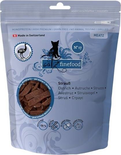 Catz Finefood Catz Finefood Monoproteinowy Przysmak Dla Kota Struś 45g
