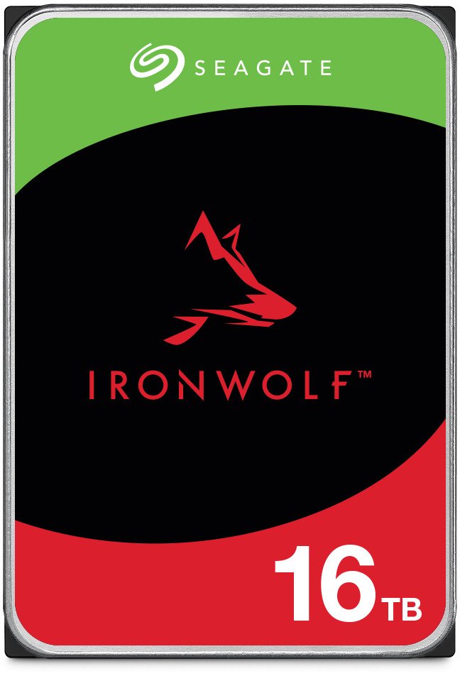 Dysk serwerowy Seagate IronWolf 16TB 3.5'' SATA III (6 Gb/s) (ST16000VN001)