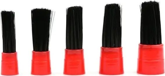 Geko Zestaw pędzli 5szt. do mycia detailingowego 20-40mm (50)